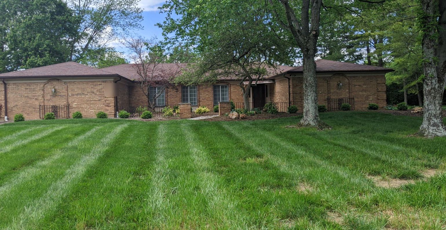 Front of the house