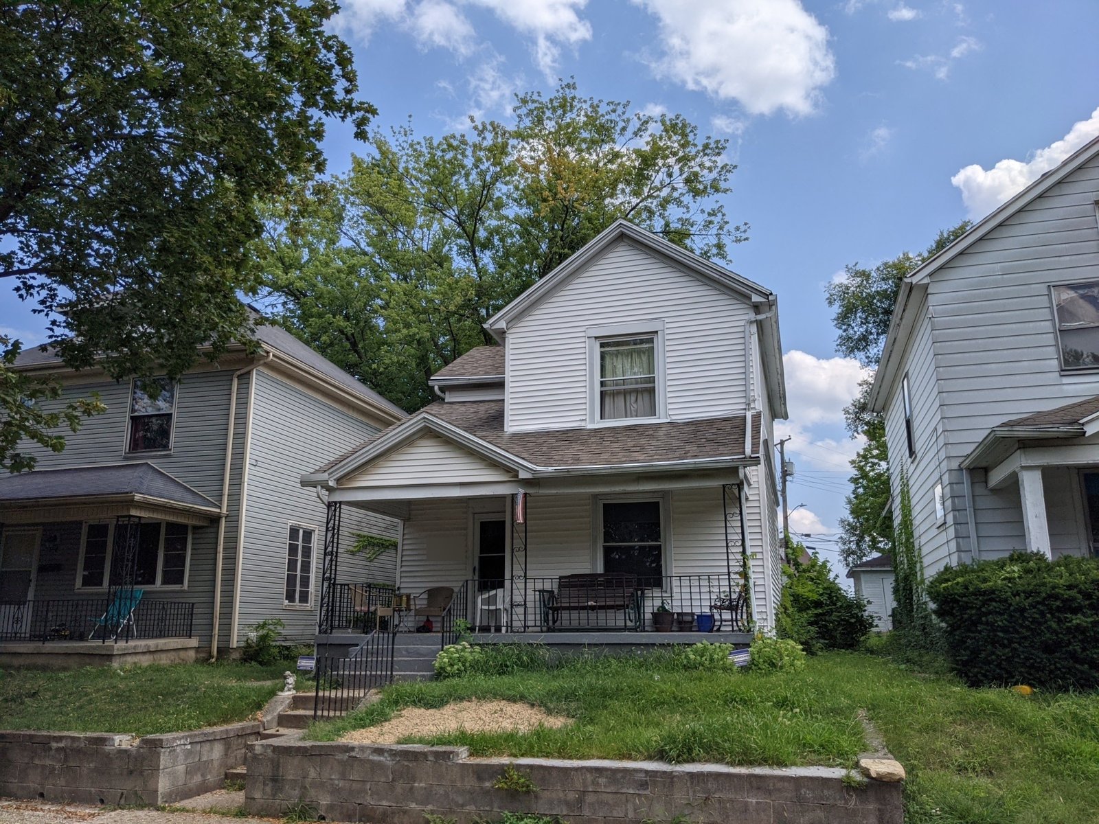Front of the house