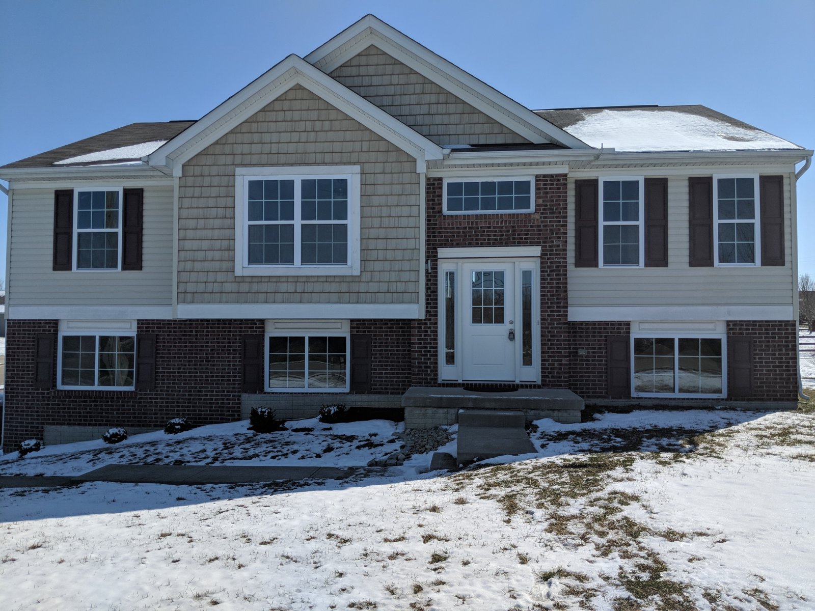 Front of the house